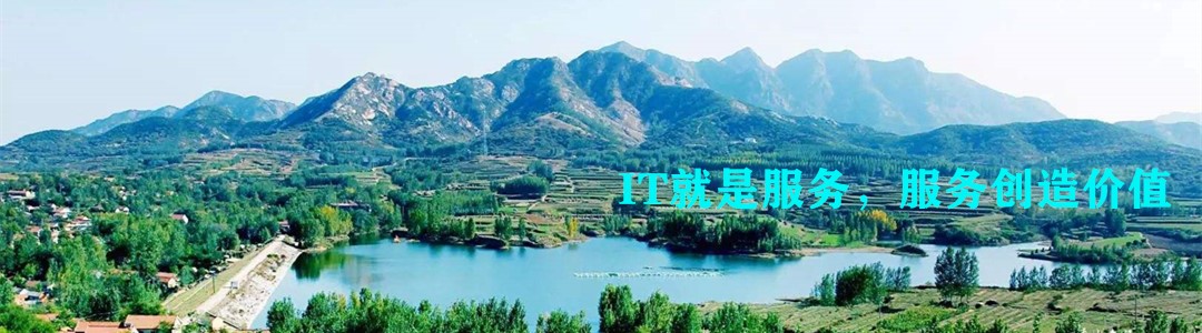 IT就是服务，服务创造价值